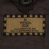 Fendi Made In Italy Double Tailored Jacket 50 Charcoal Gray Men's Used
