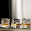160ML Thicken Wine Glass Περιστρεφόμενο Whisky Glass Vodka Wine Cup Bar Party Whisky Beer ποτήρι Διαφανές φλιτζάνι μπράντυ