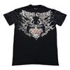 T-shirt da uomo estiva 3D stampata in stile Street Gothic, taglia grande. Tessuto Morbido e Traspirante Adatto per l'Uso Quotidiano