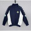 Maglia da Calcio Stile Vintage Giacca Sportiva Casual da Adulto Giacca a Vento Tutto
