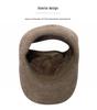 Women's Fleece-lined Wool Knitted Wide Brim Visor Hat for Autumn & Winter Sports