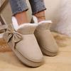 Home Cotton Slippers, Warm and Thick, Couple Style, Simple Autumn and Winter, Indoor Half Bag, and Home Decor