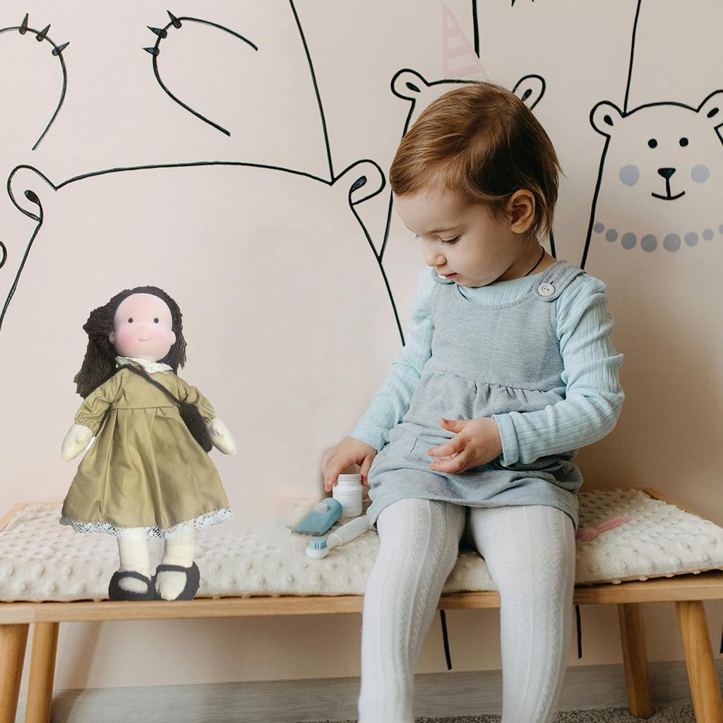 Soft Doll Toy , Baby Rag Doll, Suitable For Girls Birthday Gift, Christmas Plush Toy Gift