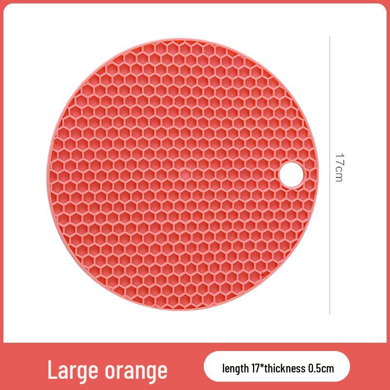 Silicone Heat-Resistant Dining Table Mat & Coaster Set