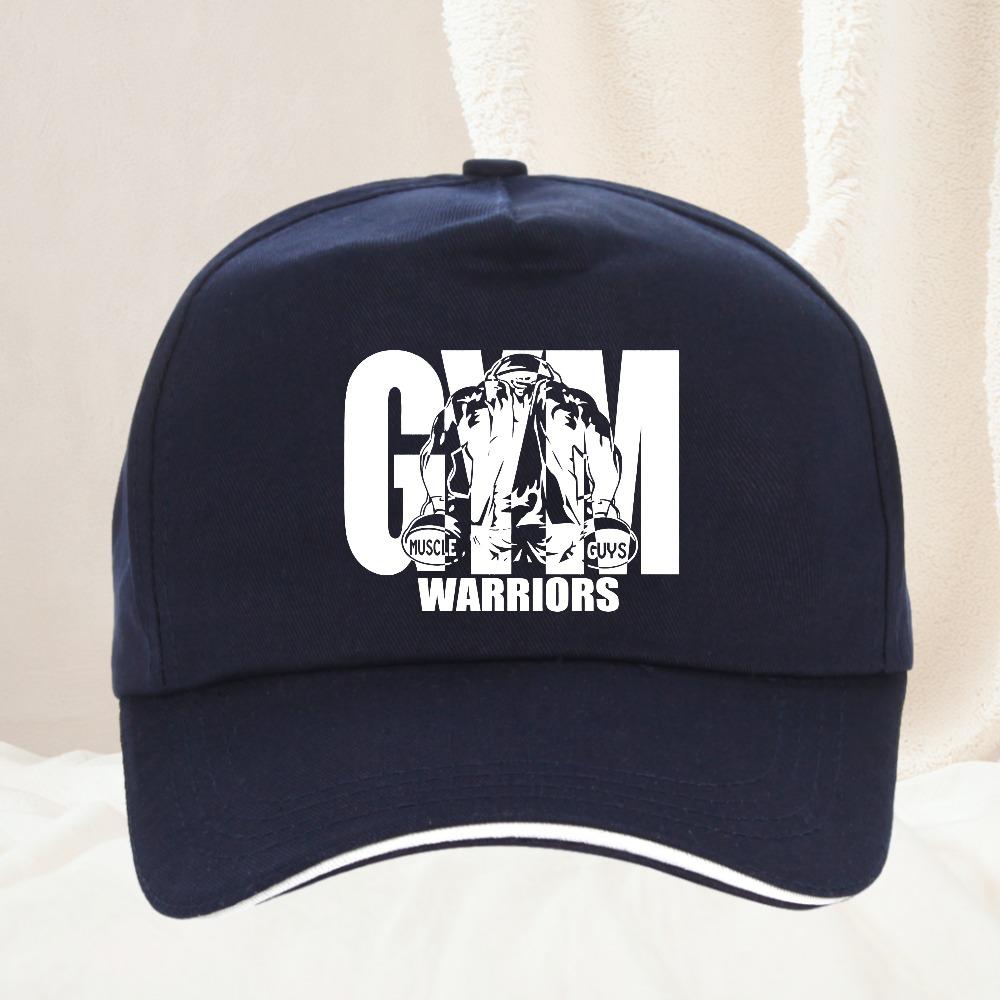 Unisexs Gym Warriors Fitness Sports Baseball Cap Adjustable Unisex Women Gym Hat Outdoor All Seasons Travel Gift Caps Hat