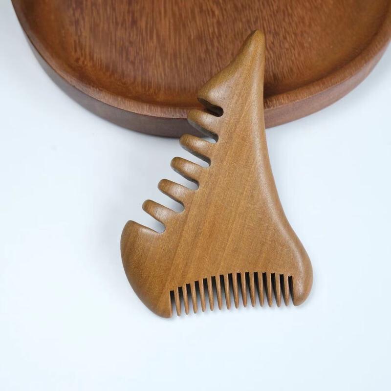 

Golden Sandalwood Meridian Massage Comb