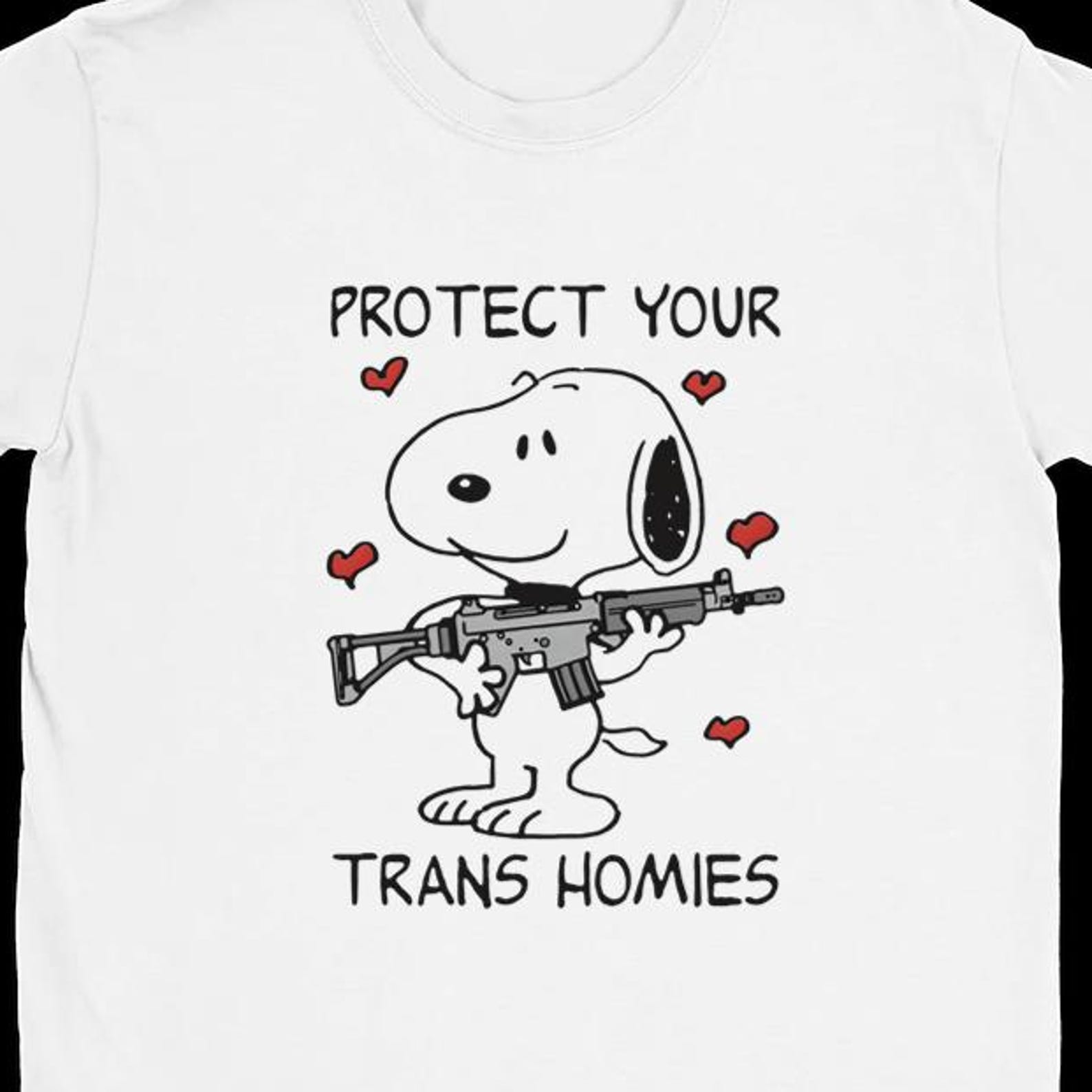 funny t-shirt |  protect your trans homies  | college parties | college style | streetwear | gildan cotton unisex S