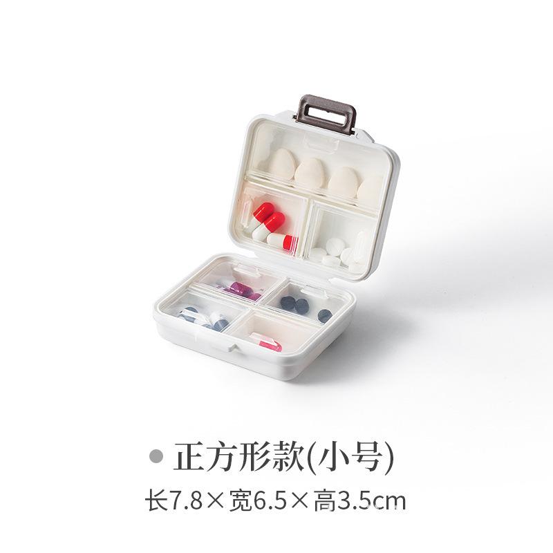 Portable Medicine Box Sub-packing Mini 7 Days Old Man Travel Pillboxes Large Capacity Storage Box