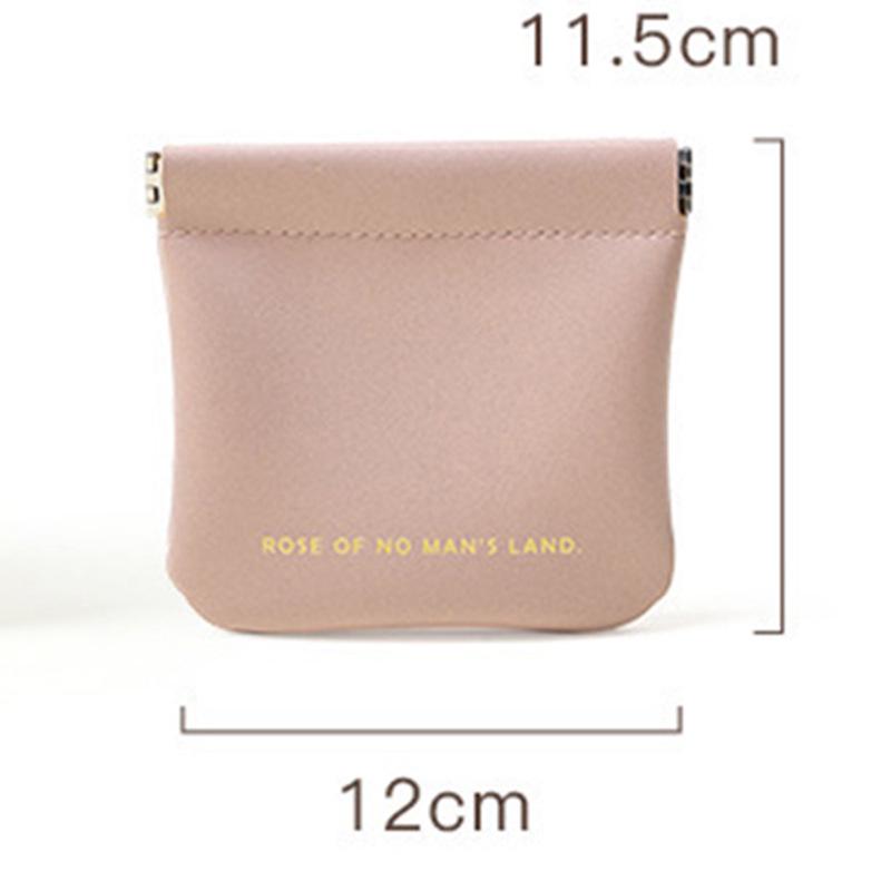 

Компактная дорожная косметичка и кошелек для монет с застежкой-кнопкой