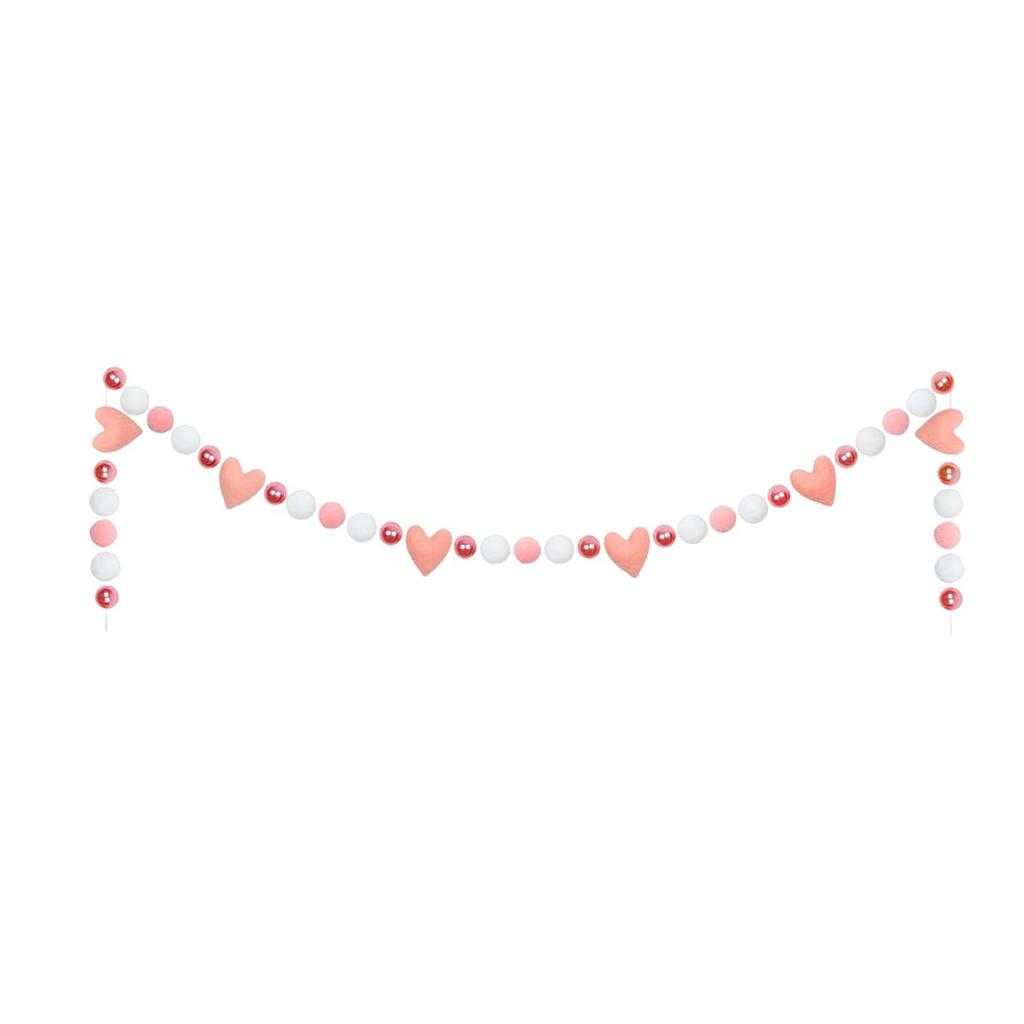 Heart-shaped Banner, Home Décor Bedroom, Fireplace Party Table | Home Bedroom Fireplace Party Table Fashion