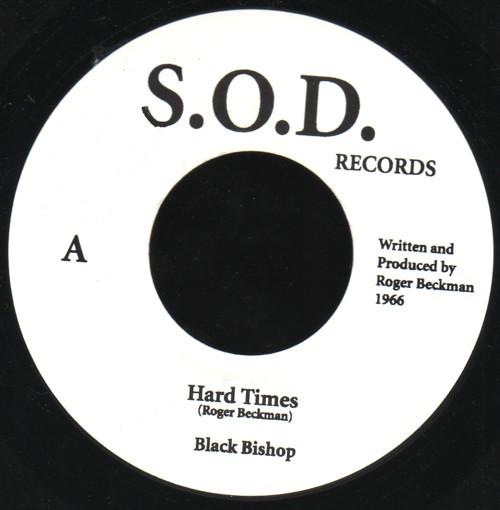 

7inch Record BLACK BISHOP - Hard Times / All Cried Out NONE Sound Of Dissen 2006 US Soul/Funk Used
