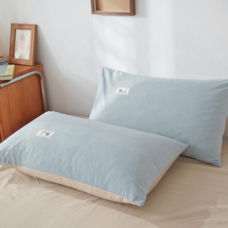 Pillow Case Simple Modern Household Students Dormitory Nordic Dust-proof Home Decoration Skin-friendly Breathable Washable Ins