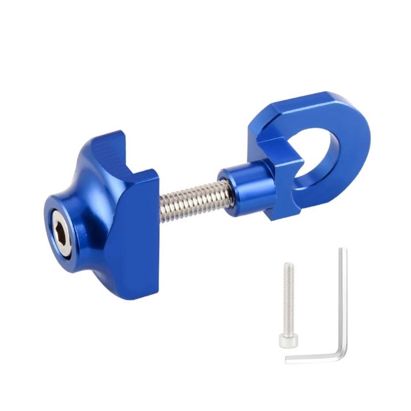 

Aluminum Alloy Chain Fastener Bicycles Chain Tensioner Folding Bikes Chain Adjuster Stabilizers for Single Speed Bicycles синий