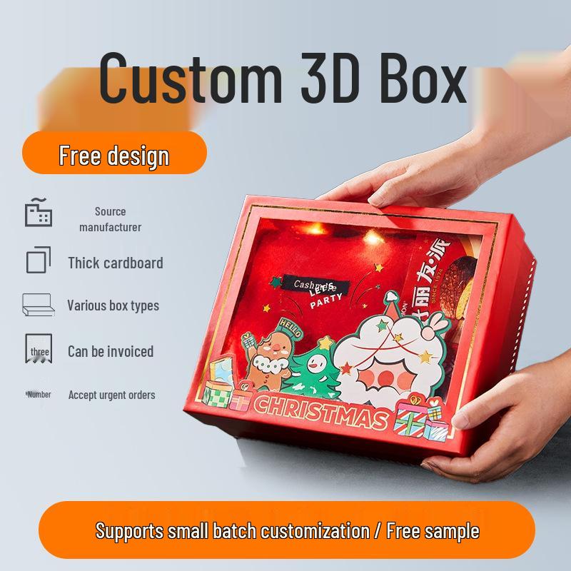 Custom High-End Folding Gift Box: Exquisite Drawer-Type, Book-Type, Flip-Top, or Top-Bottom Open with Custom Logo Options