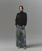 Not4Nerd Angel Argyle Knit Track Jacket - Black