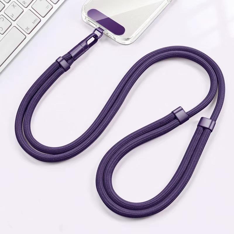 Universal Phone Lanyard with Clip Upgraded Anti-Drop 360° Rotation Adjustable Neck/Crossbody Strap for All Phone Cases