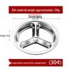 Anmu 304 Stainless Steel Divided Meal Tray