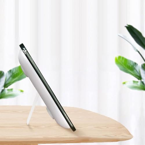 Digital Scale with Mirror, Travel Scale, Mini Digital Scale, Automatic Power On/Off, Backlight, Supports up to 180kg, High Precision, Body Scale, Heal