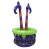 Inflatable Pvc Witch Ice Bucket For Halloween With Cold Drink Dispenser Toy