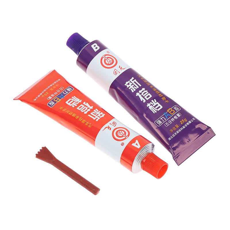 Ab Glue Iron Glass Plastic Wood Ceramic Quick Drying Acrylic Structural