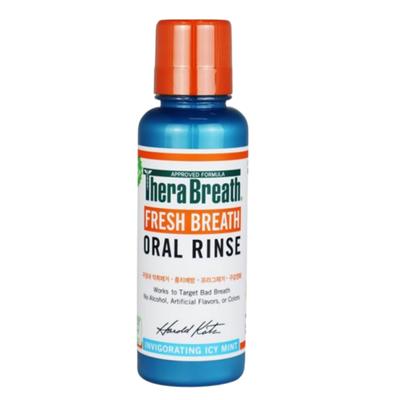 Thera Breath Fresh Breath Portable Icy Mint Flavor Gargle Mini Size, 150ml, 1 Piece