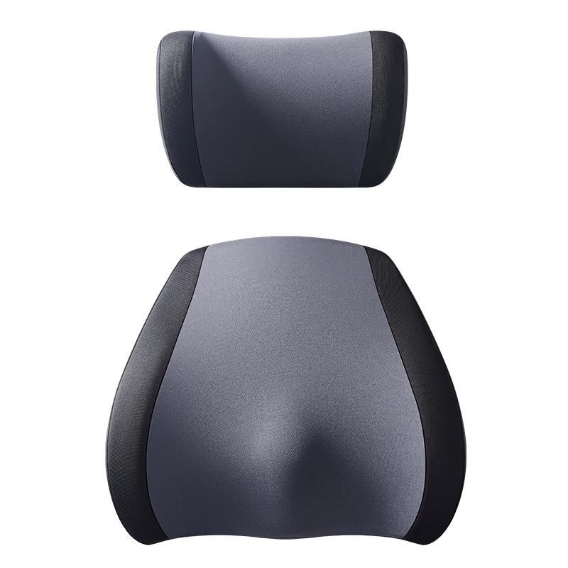 

Автомобильная вибрационная гуманоидная массажная подушка для шеи, электрическая интеллектуальная автомобильная поддержка, поясничная подушка, подголовник сиденья, спинка