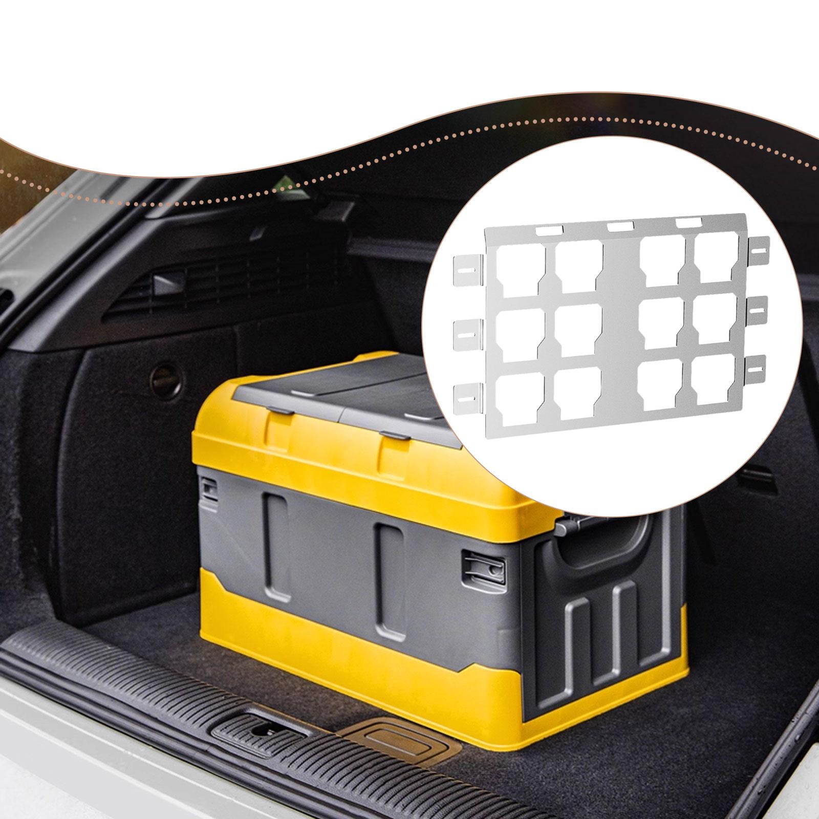 Mounting Plate Compatible Mounting Base Storage Organization System Stable Organizer Bracket Easy Installation for Truck Bed argento