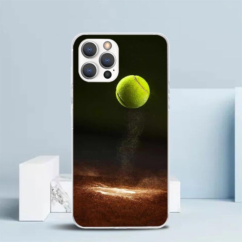 

Спортивный чехол с принтом в виде тенниса для iPhone 16 17 Air 15 14 Pro Max 16E Чехол для телефона 13 Mini 12 11 7 SE 8 Совместимые чехлы 16 17 Air iPhone 12 Pro Max