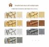 3D PVC Imitation Wood Lattice Wallpaper for Bedroom, Living Room, or Study