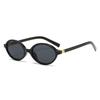 Zhang Yuanying Inspired Korean Retro Oval Glasses Frame for Women - Versatile, Plain, and Fashionable Clear Lens Bookworm Style.