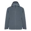 Men's Jackets Men's Asphalt Gray Hooded Non Detachable Moderate