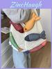 Cotton Tote Bag For Women With Large Capacity And Comfortable Shoulder Straps For Daily Use