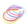 10pcs Toothed Jelly Hair Hoop Hair Band Candy Color 8mm Thin Plastic Toothed Headband Hair Clip Non Slip Washing Face Headdress