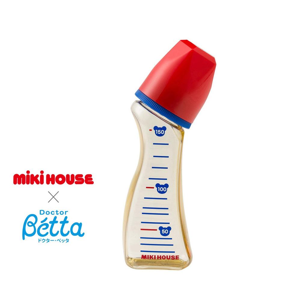 MIKIHOUSE Kojenecká láhev 150ML Červená 46-7114-267 -
