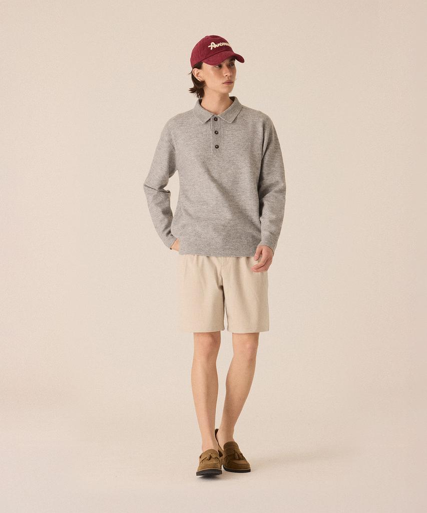 CUTZ Button Collar Knit - 3 Colors