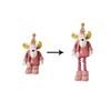 Standing Christmas Telescopic Doll Ornaments Cute Merry Christmas Decoration  New Year Supplies