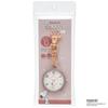 Fieldwork Analog Pocket Watch with Snoopy Color Case KC Watch Pink Women's Keychain, Design, G, (PNT049-3)
