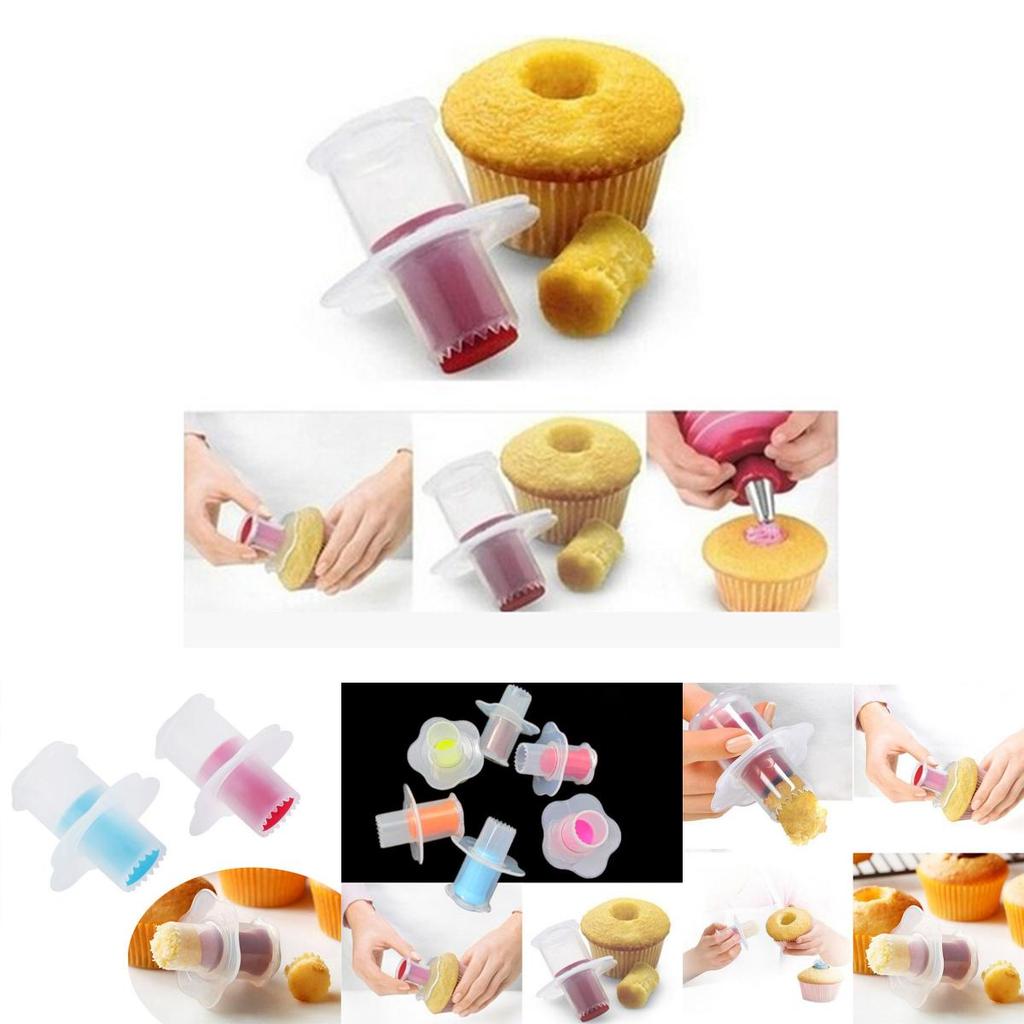 Colorful Cup Cake Corer Perfect For Creating Diy Creative Filled Cupcakes