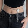 ins cold wind pull adjustable rose necklace female summer personality simple collarbone chain temperament sweet cool necklace