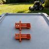 2pcs 4522 430 9800 Battery Latch/Lockout Lever Compatible With Stihl= MSA140,BGA57,BGA56,MSA120,HSA56,FSA56,HLA56,HTA50