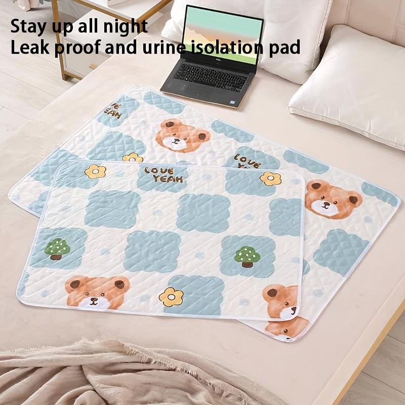 1pc Reusable Underpads - Leakproof, Anti-Slip, Stain-Resistant, Machine Washable for Elderly, Adults, Women'S Menstrual Care, and Pets