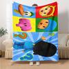 Pocoyo Blanket Durable Comfort Perfect for Seaside Livingroom Chair Four Seasons Universal Modern Style Perfect Gift for Relatives and Friends