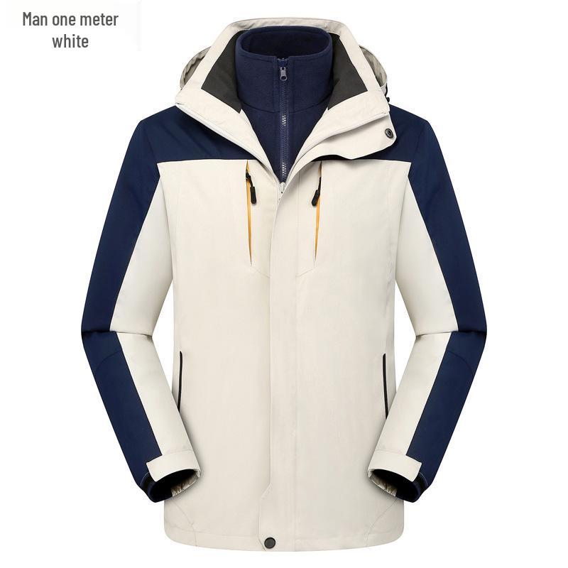 

Мужской/Женский Конвертируемый Комплект 3-в-1 Водонепроницаемой Ветрозащитной Куртки для Активного Отдыха L