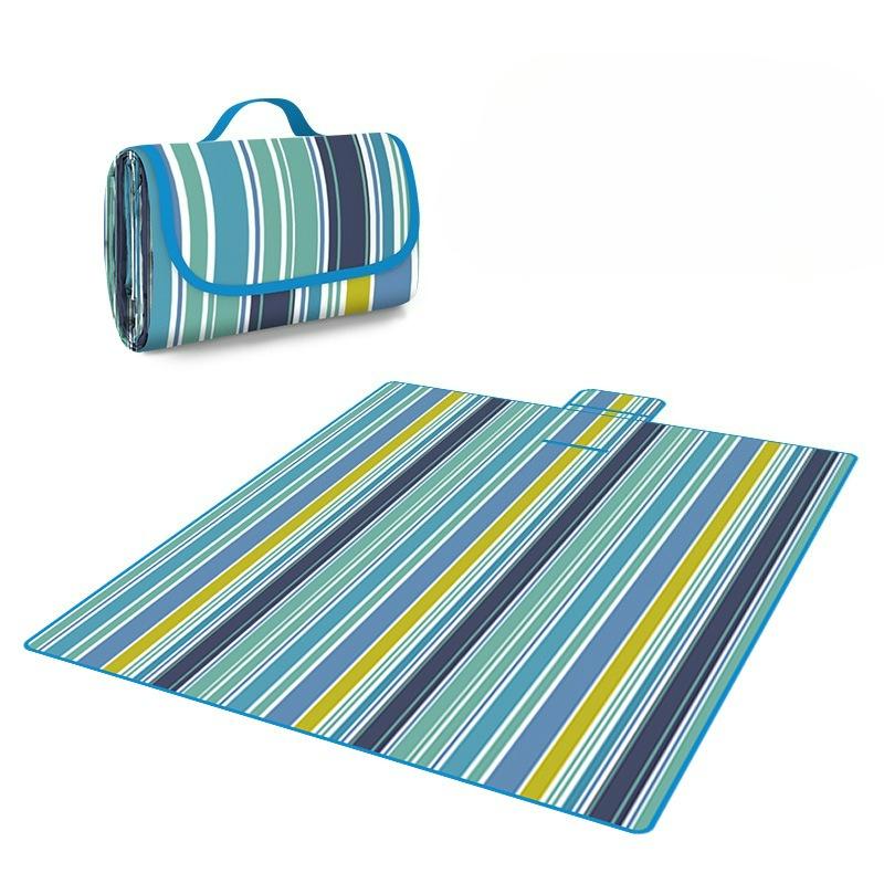 600D Oxford Picnic Mat Moisture-proof Mat Thickened Outdoor Picnic Portable Tent Mat Spring Outing Cushion 200x200cm