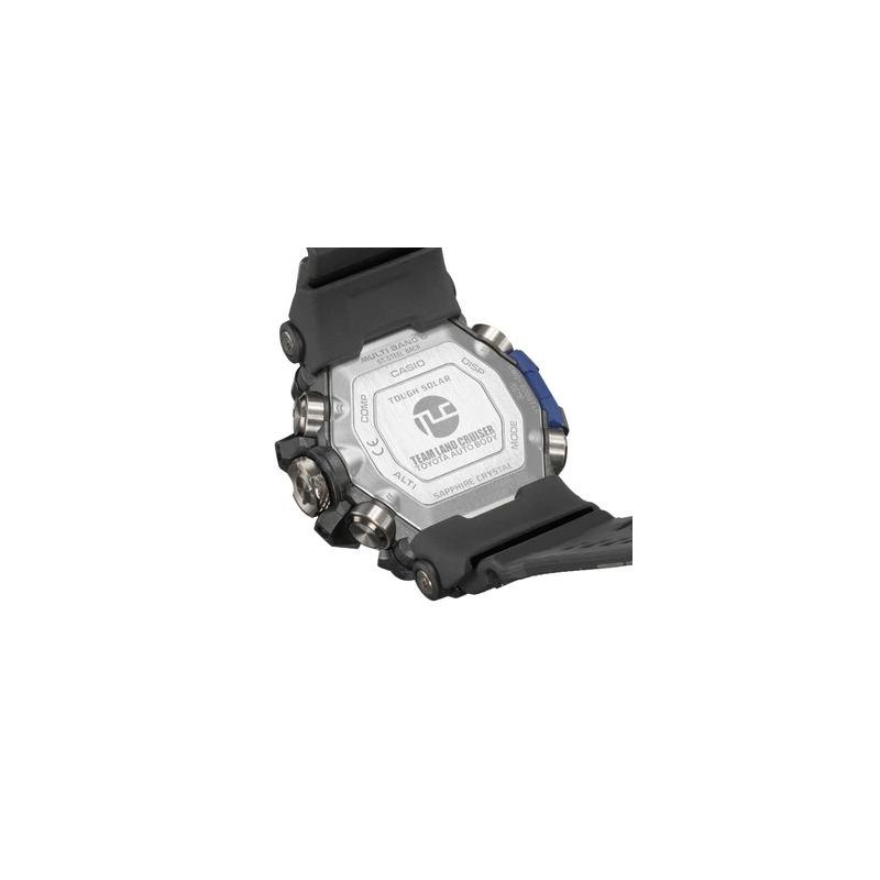Casio G-SHOCK Series World Time Dustproof and Mudproof Structure Standard Radio Wave Receiver Solar Quartz Movement Resin Strap GWG-2000TLC-1AJR