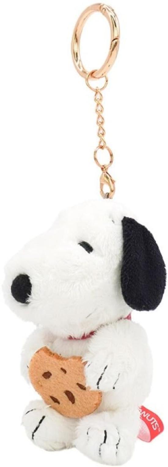 Nakajima Corporation Petit Fuwa Carabiner Mascot Snoopy Cookie 222862-26