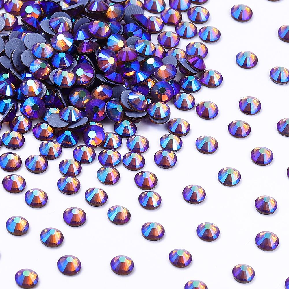 Hotfix Glass Rhinestone Crystal AB Effect High Quality Rhinestones Bulk Crystals Stones Garment Accessories for Clothing