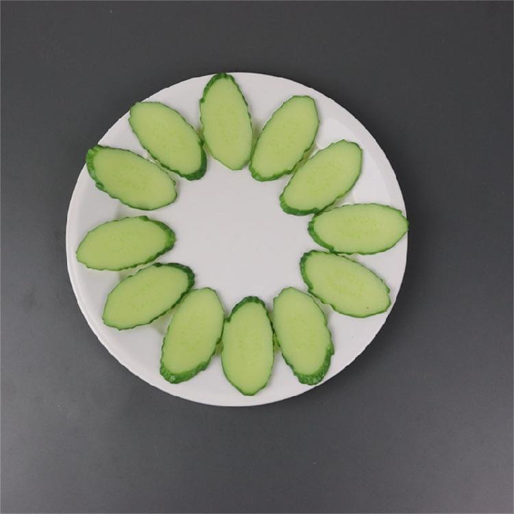 Simulation Cucumber Slices Food Model Kitchen Photography Restaurant Display