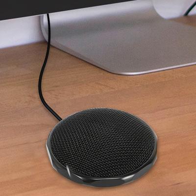 K3 Omnidirektionales Mikrofon High-Definition ABS Tragbar Plug Play USB Desktop Kondensator Abnehmer