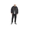 Nike Embroidered Logo Loose-Fit Polo Jacket Men Jackets Black FN3317-010